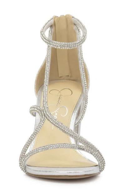 Jessica Simpson Shiny Ankle Strap Sandal