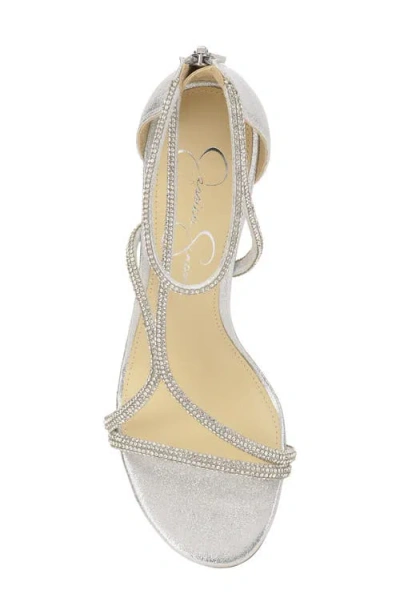 Jessica Simpson Shiny Ankle Strap Sandal