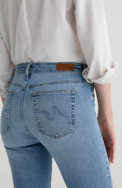 Ag Farrah Mid Rise Crop Bootcut Jeans