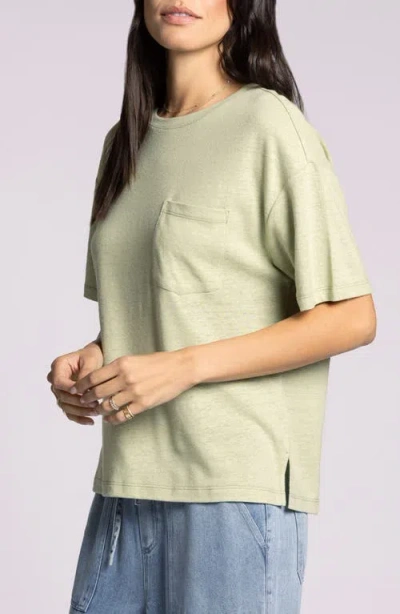 Thread & Supply Kay Oversize Linen Blend T-shirt