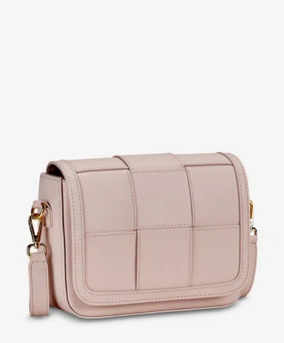 Gigi New York Lily Woven Leather Crossbody Bag