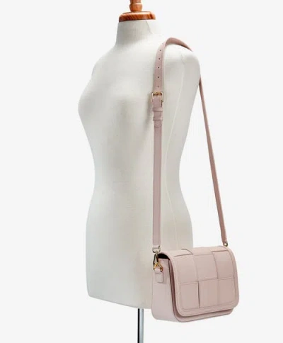 Gigi New York Lily Woven Leather Crossbody Bag