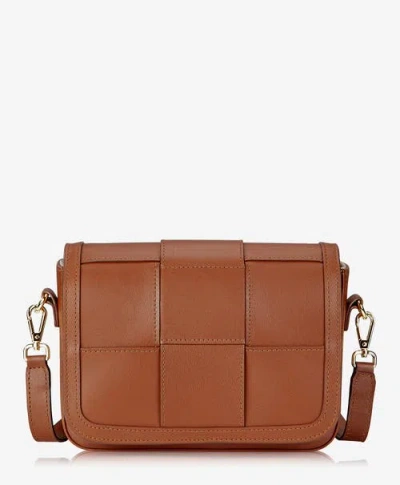 Gigi New York Lily Woven Leather Crossbody Bag