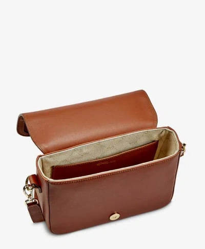 Gigi New York Lily Woven Leather Crossbody Bag