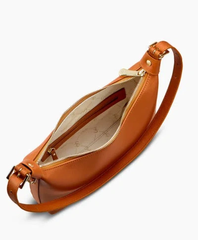 Gigi New York Blake Zip Leather Shoulder Bag
