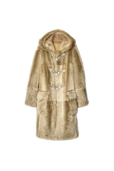 Burberry Shearling Duffle Coat
