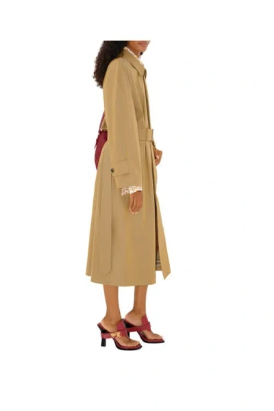 Burberry Long Gabardine Car Coat