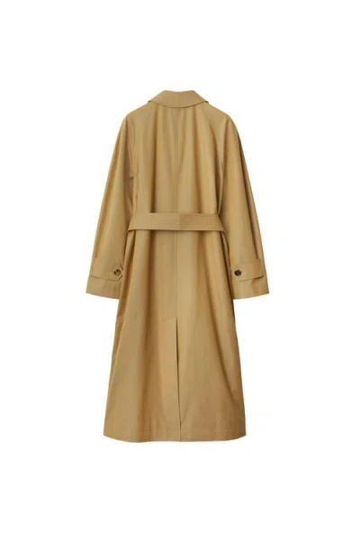 Burberry Long Gabardine Car Coat