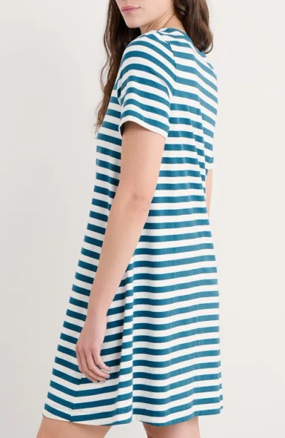 Seasalt Cornwall Madron Stripe T-shirt Dress