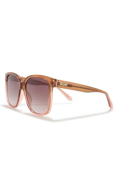 Quay Wide Awake 59mm Square Sunglasses