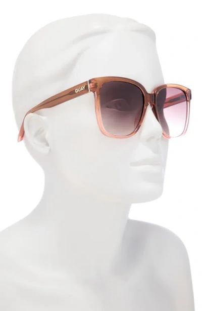 Quay Wide Awake 59mm Square Sunglasses