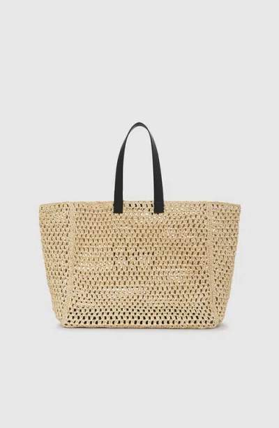 Anine Bing Large Rio Tote In Natural
