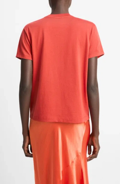 Vince Pima Cotton Crewneck T-shirt