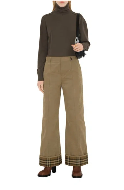 Burberry Cotton Nylon Trousers