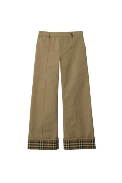 Burberry Cotton Nylon Trousers