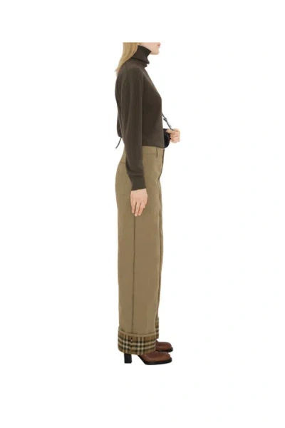 Burberry Cotton Nylon Trousers