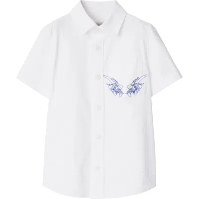 Burberry Embroidered Shirt