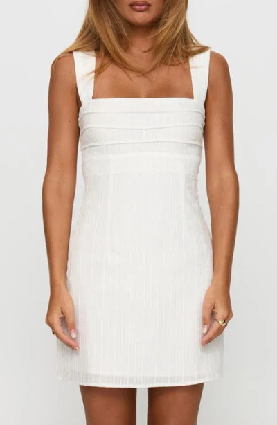 Princess Polly Anyone But You Tie Back Sleeveless Minidress