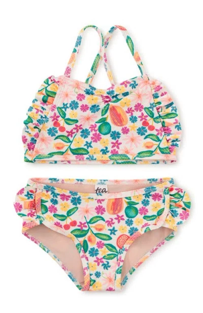 Tea Collection Ruffle Two-piece Swim Set
