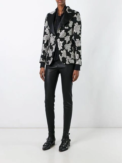 Shop Faith Connexion Floral Brocade Blazer