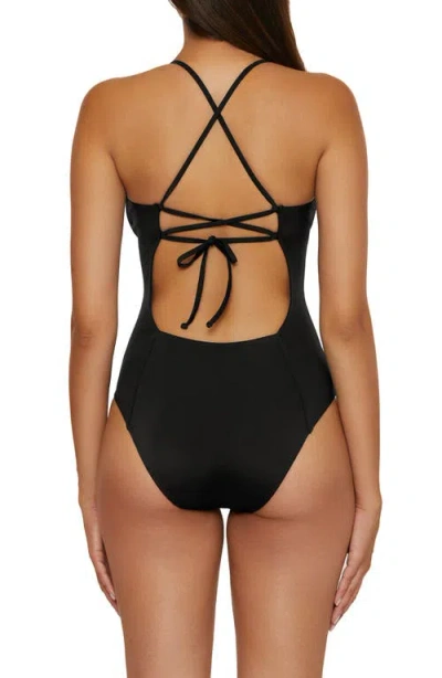 Bca Shirred One-piece Swimsuit