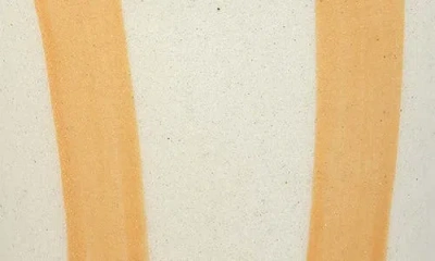 Casa Amarosa Stripe Ceramic Drinking Glass