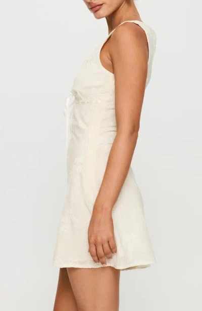PRINCESS POLLY PRINCESS POLLY FEELING ALIVE EMBROIDERED MINIDRESS 