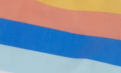 Feather 4 Arrow Stripe Swim Trunks
