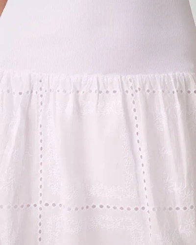 Weworewhat Ribbed Cotton Midi Dress
