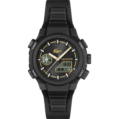 Lacoste Lc33 Silicone Strap Watch, 40mm