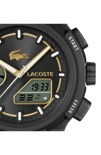 Lacoste Lc33 Silicone Strap Watch, 40mm