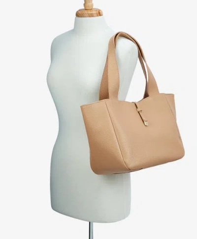 Gigi New York Mercer Pebbled Leather Tote Bag