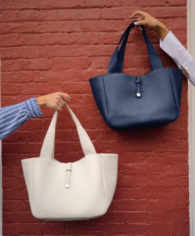 Gigi New York Mercer Pebbled Leather Tote Bag