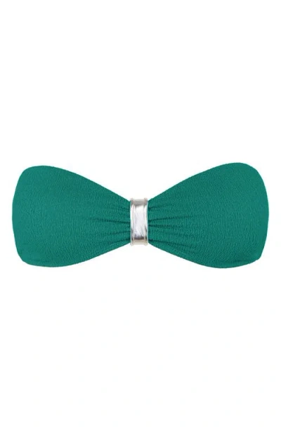 Vix Paula Hermanny Firenze Sunny High Waist Bikini Bottoms In Green
