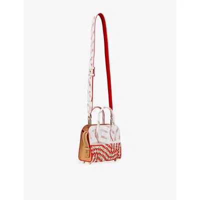 Christian Louboutin Mini Eloise Gaagal Spikes Top Handle Bag