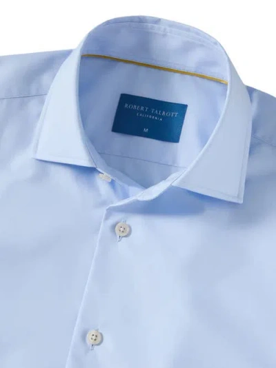 Robert Talbott Reynolds Novelty Cuff Poplin Contemporary Fit Shirt