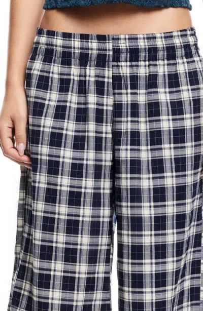 Lioness Sevigney Plaid Long Shorts