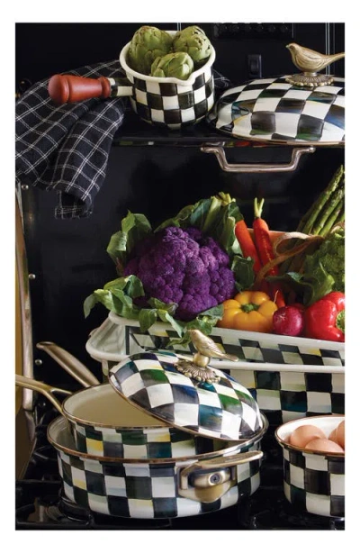 Mackenzie-childs Courtly Check 3-quart Saute Pan