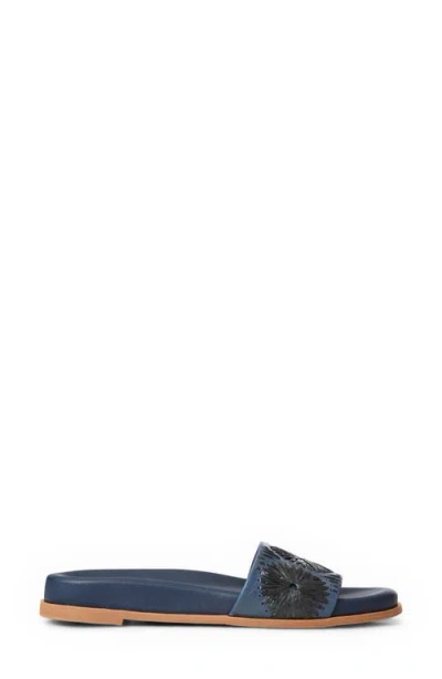 Jack Rogers Somerset Embroidered Slide Sandal