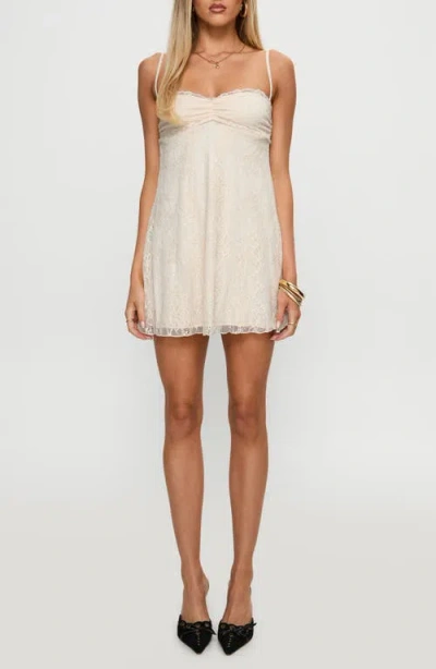 PRINCESS POLLY PRINCESS POLLY CRUEL SUMMER SLEEVELESS LACE MINIDRESS 