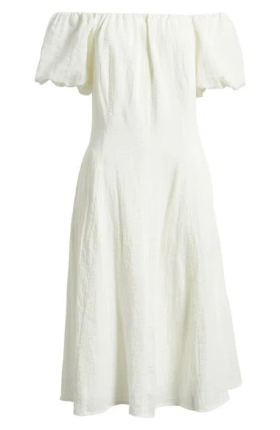 Sam Edelman Off The Shoulder A-line Dress