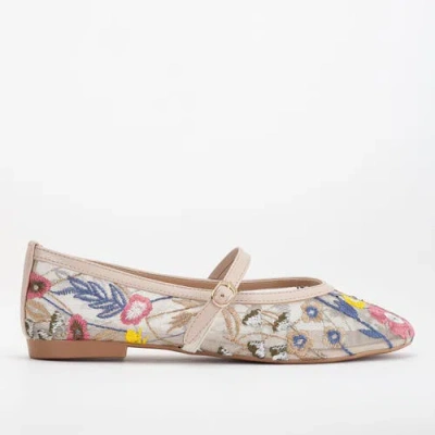 Forever & Always Shoes Fauna Mesh Mary Jane Flats