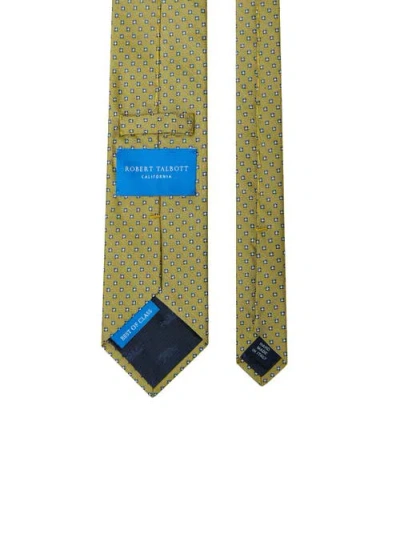 Robert Talbott Robert Micro Neat Geo Spot Best Of Class Necktie In Green