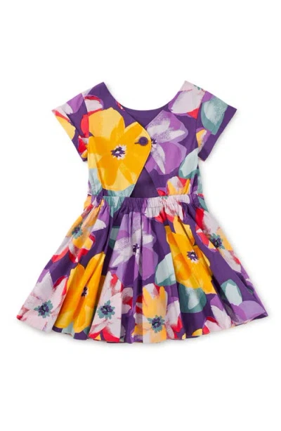 Tea Collection Button Back Skirted Dress