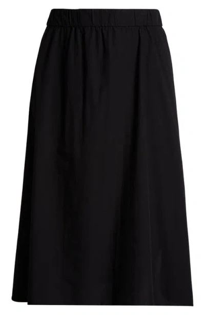 Eileen Fisher Organic Cotton Poplin Maxi Skirt