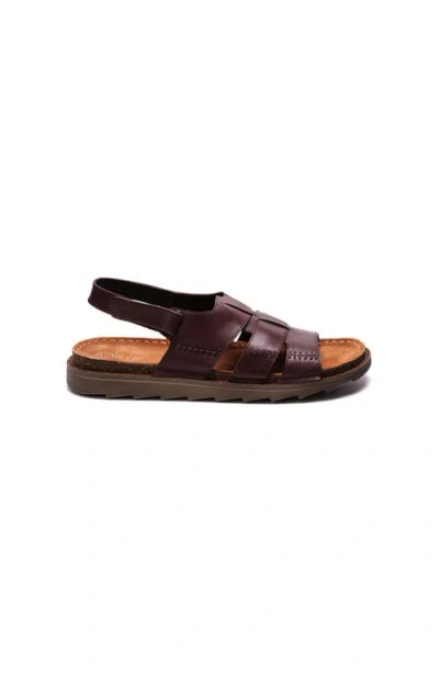 A. Veer Maldiva Back Strap Sandal In Brown