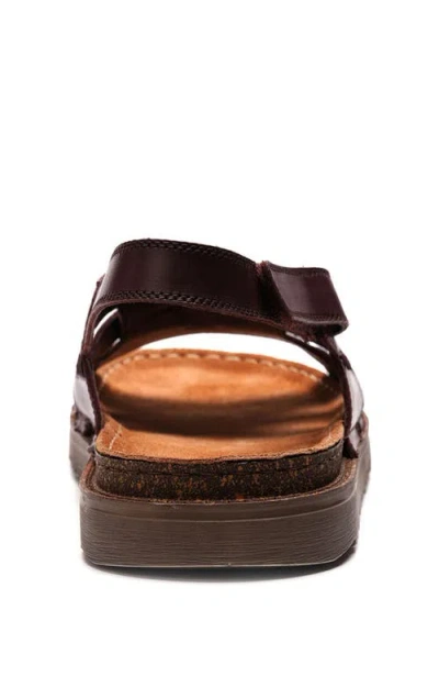 A. Veer Maldiva Back Strap Sandal In Brown