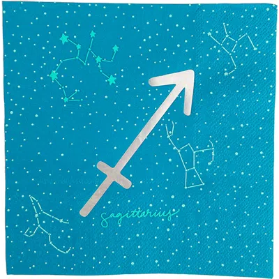 Jollity & Co Zodiac Themed Large Napkins