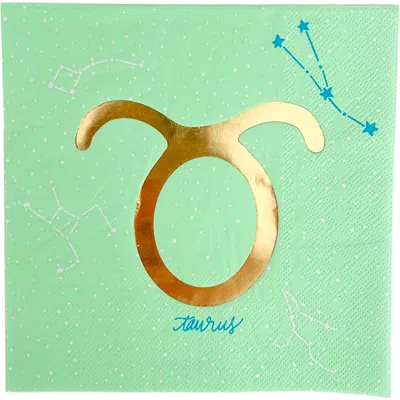 Jollity & Co Zodiac Themed Large Napkins