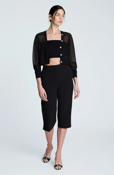Kenneth Cole Twill Pedal Pusher Pants
